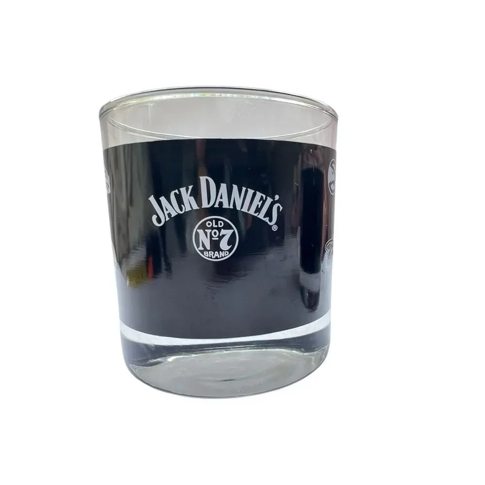NBA Jack Daniels Whiskey Glasses Old No. 7 Set Of 2 - All NBA team Logos